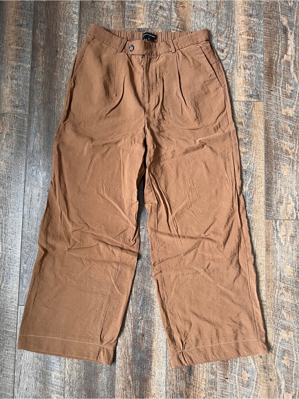 Women’s Banana Republic Brown Wide-Leg Casual Pants